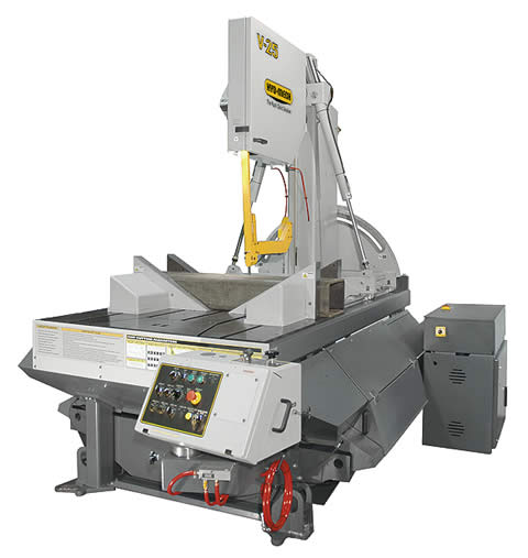 30" x 25" HYD-MECH ... "TILT FRAME" VERTICAL BAND SAW